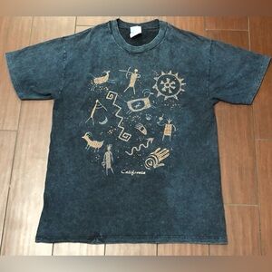 Hanes California Graphic Tee - Dark Blue
